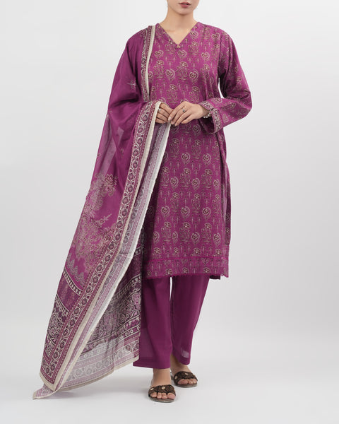 Women's Printed 3 Piece Suit