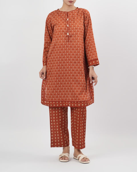 Women's Printed 2PCS Suit