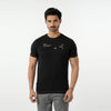 Eminent Men's Round Neck Half Sleeves Printed T-Shirt - Black, Men's T-Shirts & Polos, Eminent, Chase Value