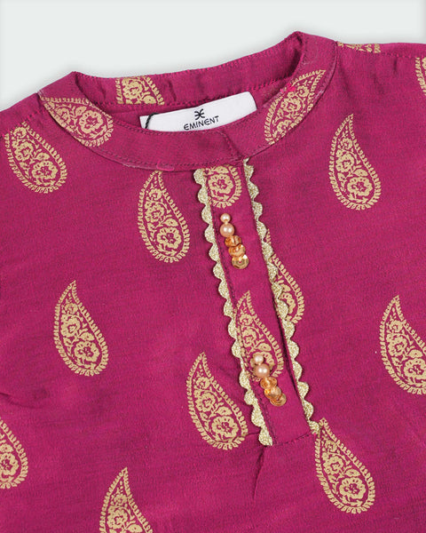 Newborn Girls Ethnic Signature 3 Pc