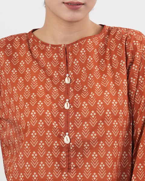 Women's Printed 2PCS Suit