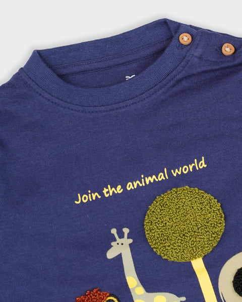 Newborn Boys Knitted T-Shirt