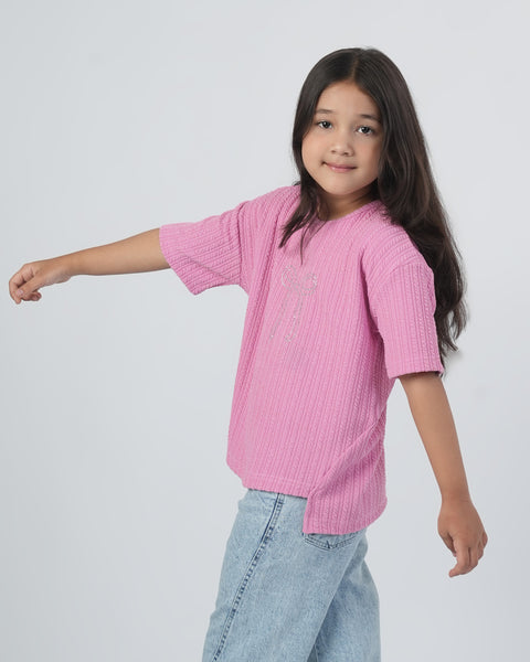 Girls' Half Sleeves T-Shirt