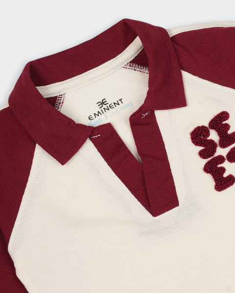 Boys Knitted Polo T-Shirt