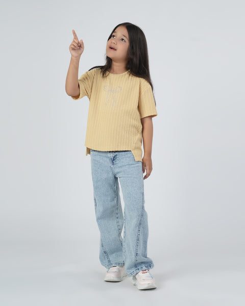 Girls' Half Sleeves T-Shirt
