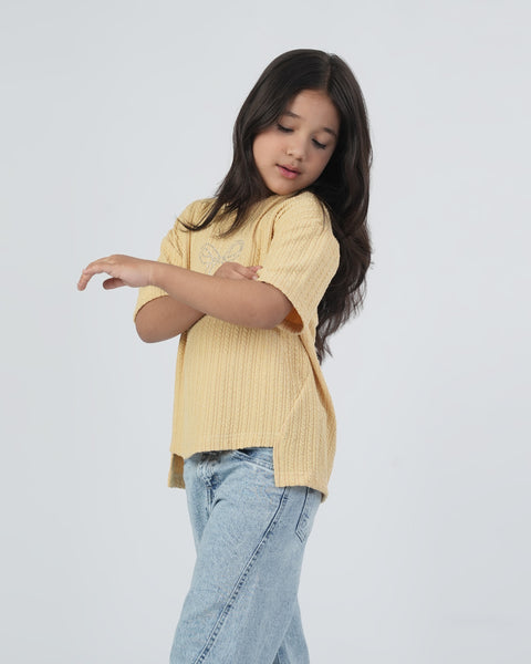 Girls' Half Sleeves T-Shirt