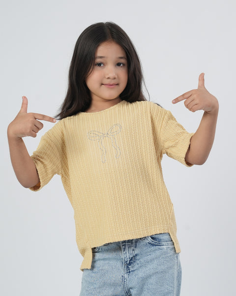 Girls' Half Sleeves T-Shirt
