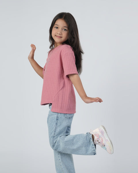 Girls' Half Sleeves T-Shirt