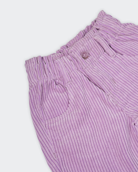 Girls Straight Fit Woven Cotton Pants