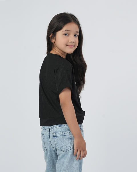 Girls' Half Sleeves Top