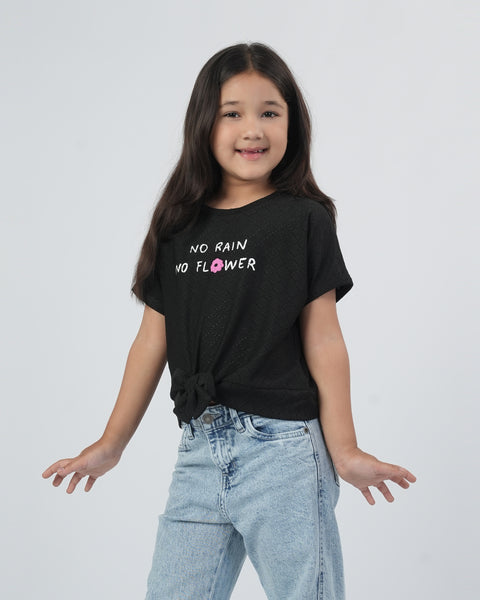Girls' Half Sleeves Top