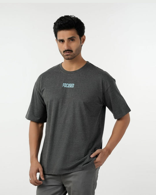 Eminent Men's Round Neck Half Sleeves T-Shirt - Charcoal, Men's T-Shirts & Polos, Eminent, Chase Value