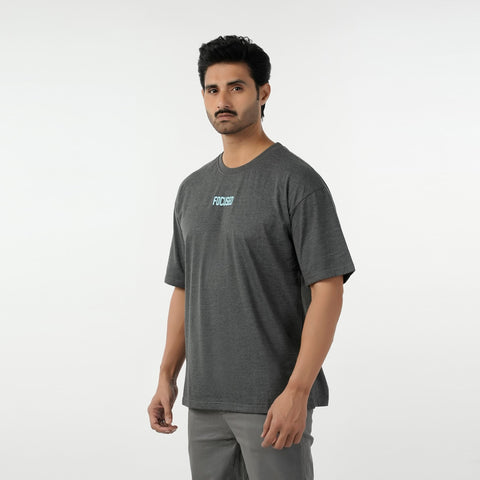 Eminent Men's Round Neck Half Sleeves T-Shirt - Charcoal, Men's T-Shirts & Polos, Eminent, Chase Value