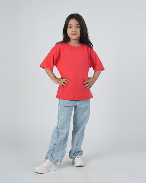 Girls' Half Sleeves T-Shirt