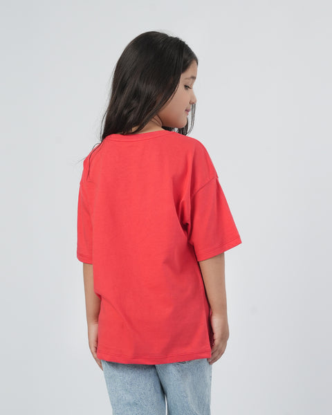 Girls' Half Sleeves T-Shirt