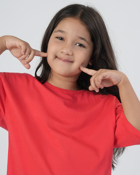 Girls' Half Sleeves T-Shirt