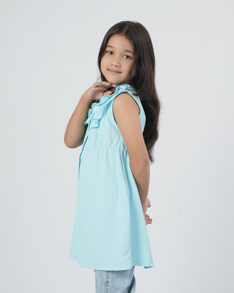 Solid Textured Frock