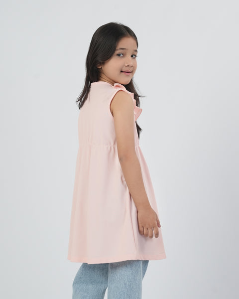 Solid Textured Frock