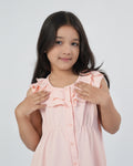 Solid Textured Frock