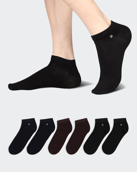 Men's Ankle Socks - 6PC