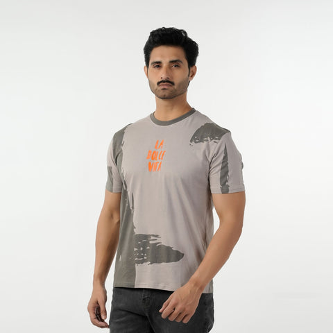 Eminent Men's Half Sleeves T-Shirt - Light Grey, Men's T-Shirts & Polos, Eminent, Chase Value