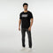 Eminent Men's Round Neck Half Sleeves Printed T-Shirt - Black, Men's T-Shirts & Polos, Eminent, Chase Value