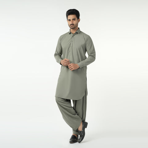 Eminent Men's Plain Shalwar Kameez Suit