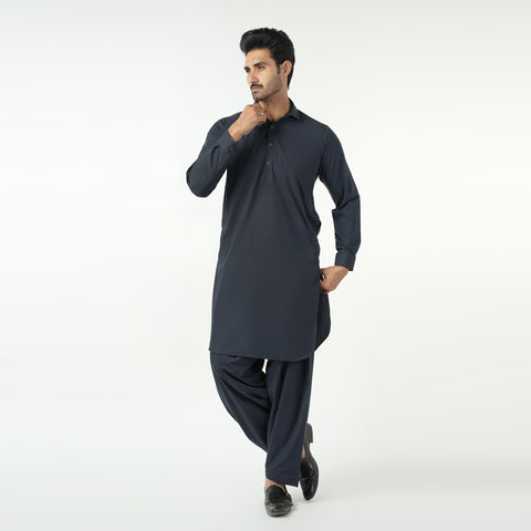 Eminent Men's Plain Shalwar Kameez Suit