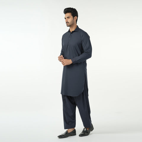 Eminent Men's Plain Shalwar Kameez Suit