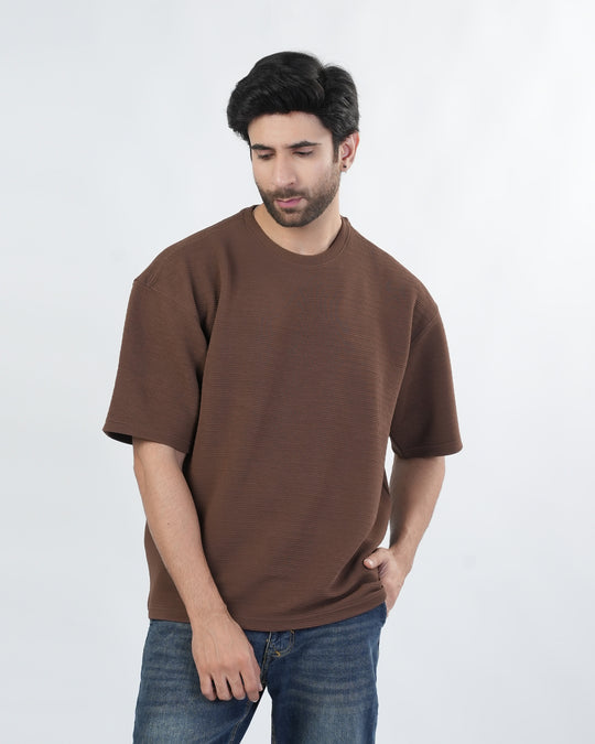Men's Round Neck Half Sleeves T-Shirt