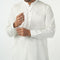 Eminent Men's Trim Fit Plain Shalwar Suit - Off White