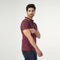 Eminent Men's Half Sleeves Polo T-Shirt - Tawny Port