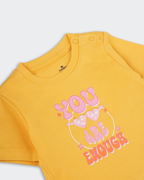 Newborn Girls' Interlock T-Shirt