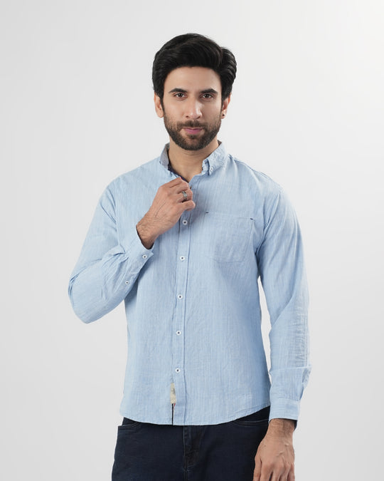 Men's Casual Full Sleeves Shirt