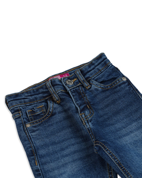 Eminent Girls Flared Fit Denim Pant