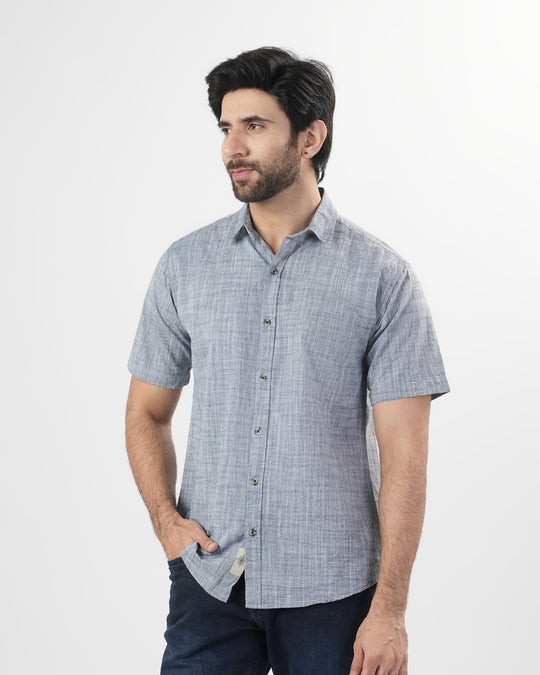 Men's Half Sleeves Casual Shirt