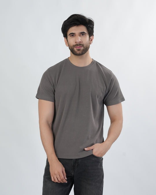 Men's Round Neck Half Sleeves T-Shirt