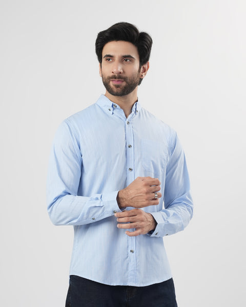 Men's Casual Full Sleeves Shirt