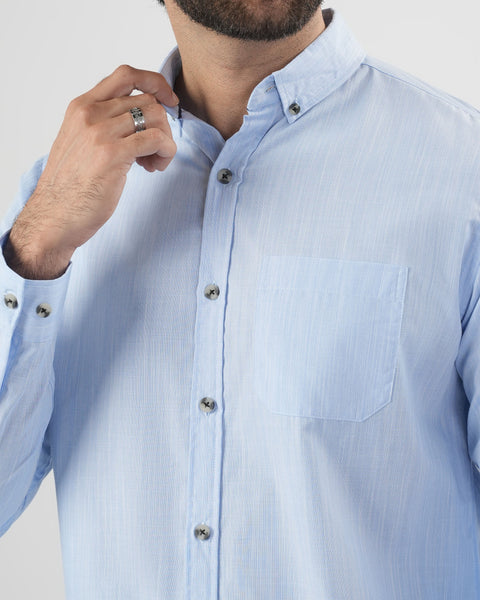 Men's Casual Full Sleeves Shirt