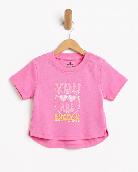 Newborn Girls' Interlock T-Shirt
