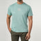 Eminent Men's Half Sleeves Round Neck T-Shirt - Cyan