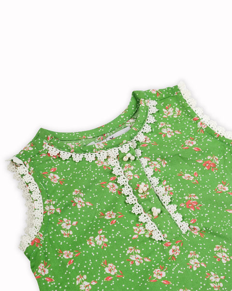 Newborn Girls' Essentials Printed 2pc Suit