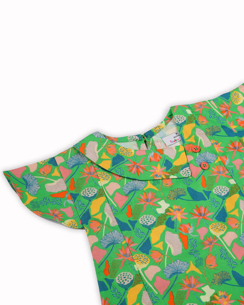 Newborn Girls' Fusion Printed 2pc Suit