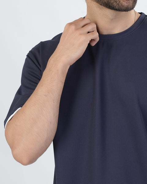Men's Round Neck Half Sleeves T-Shirt