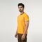 Eminent Men's Half Sleeves Round Neck T-Shirt - Yellow