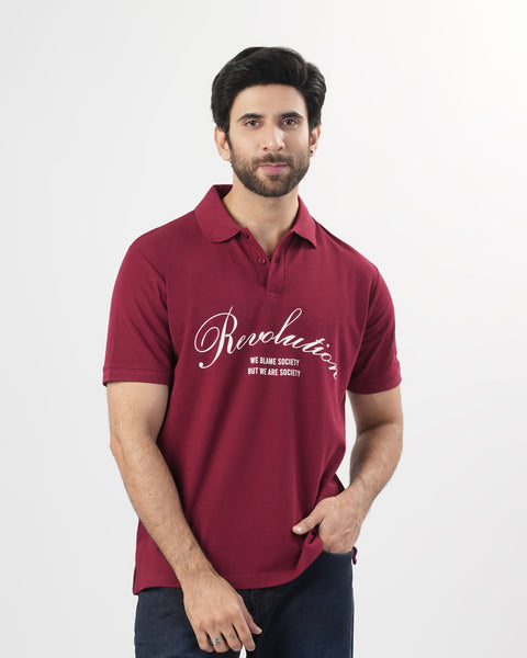 Men's Half Sleeves Polo T-Shirt