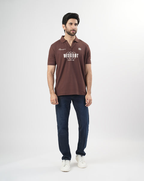 Men's Half Sleeves Polo T-Shirt