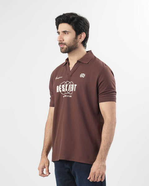 Men's Half Sleeves Polo T-Shirt