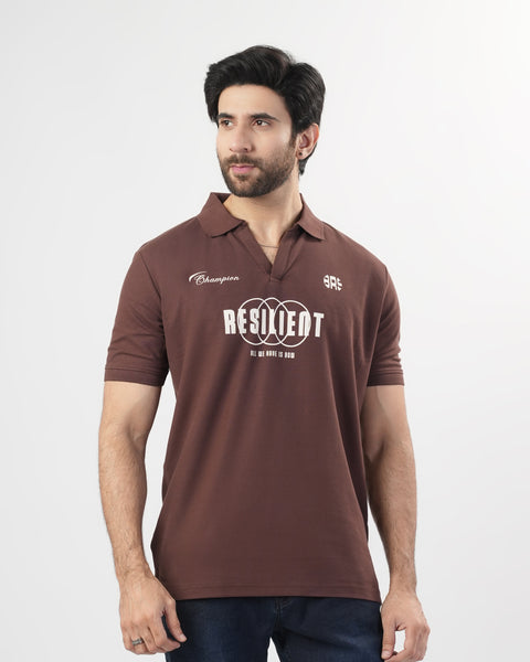 Men's Half Sleeves Polo T-Shirt