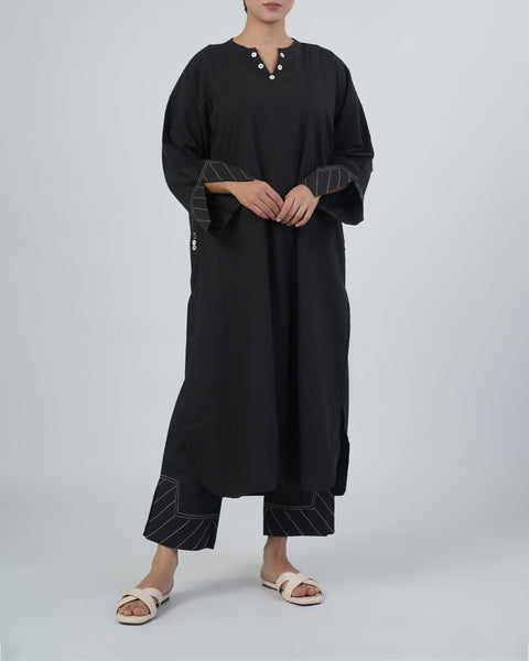 Women's Dyed 2Pcs Suit